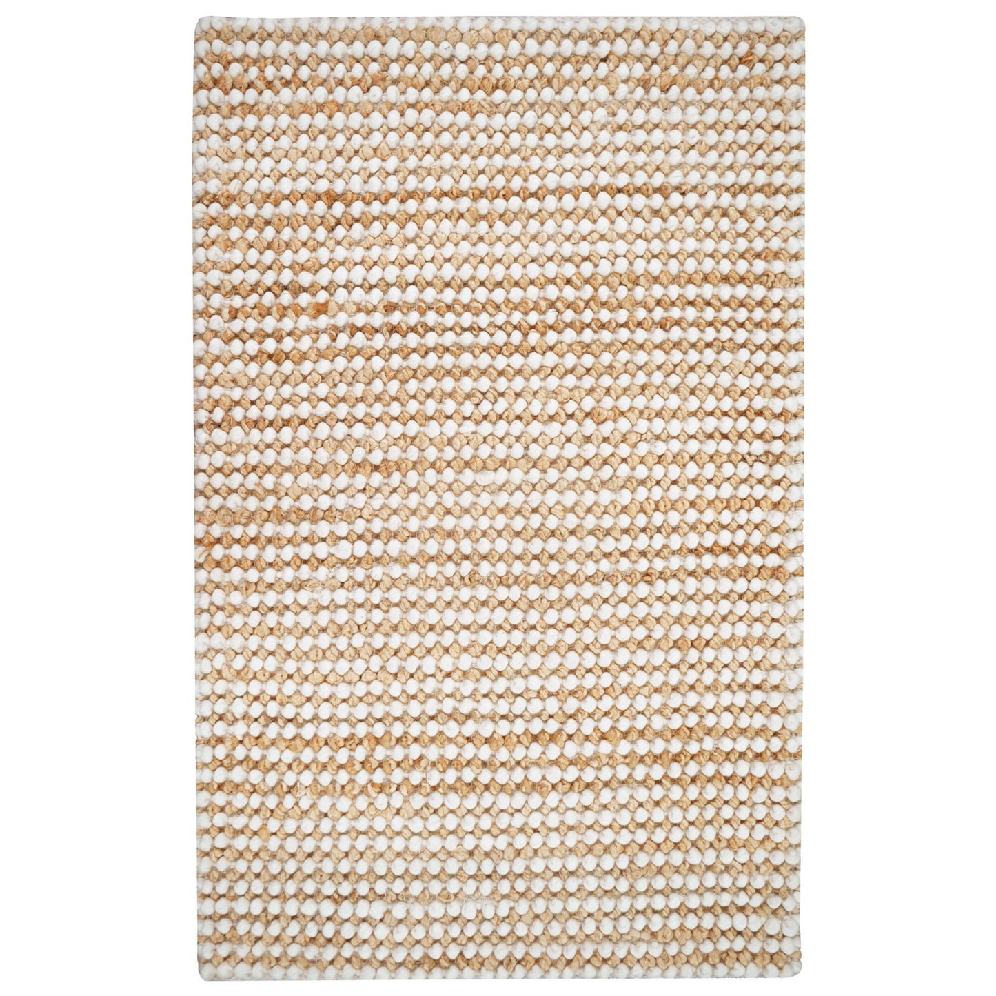 Mocha Mist Farmhouse Rectangular Braided Rugs