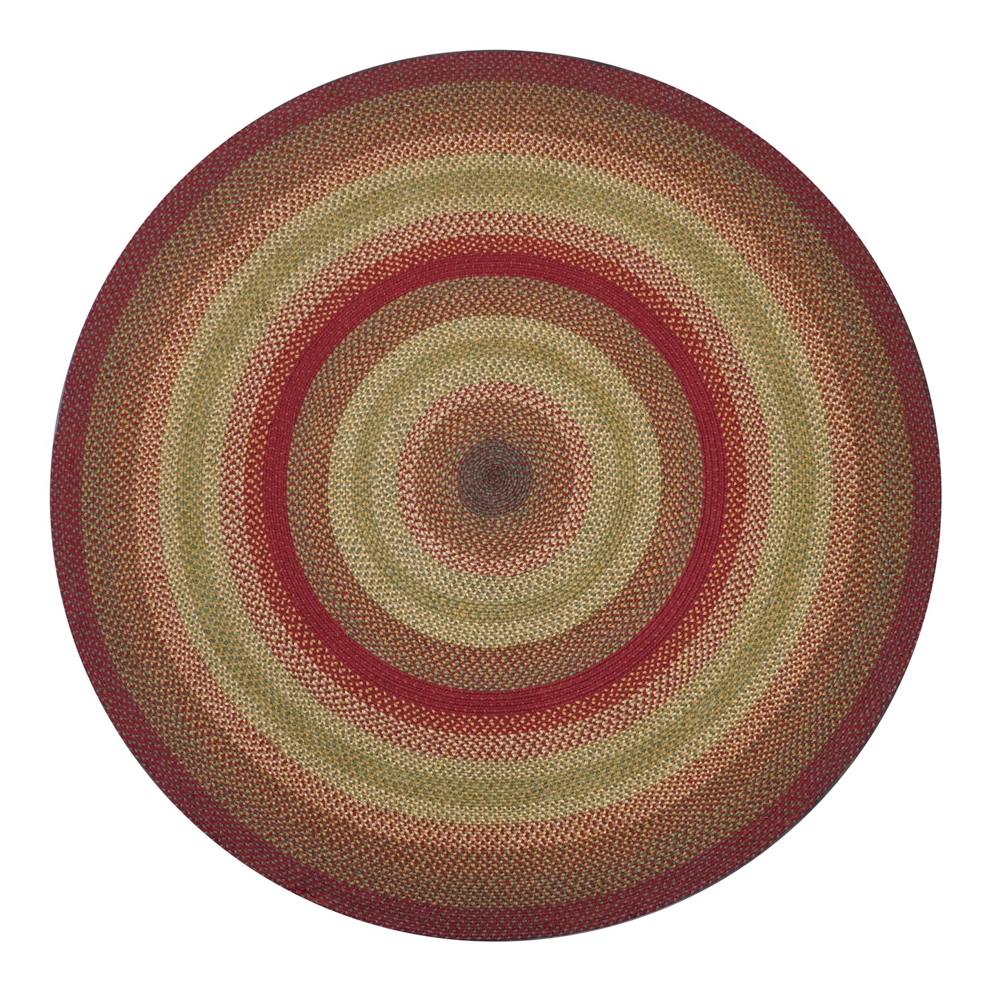 Cider Barn Red Jute Round Braided Rugs