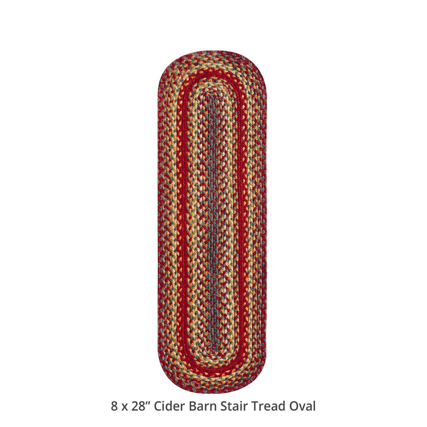 Cider Barn Red Jute Stair Tread