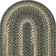 Green Braided Rugs