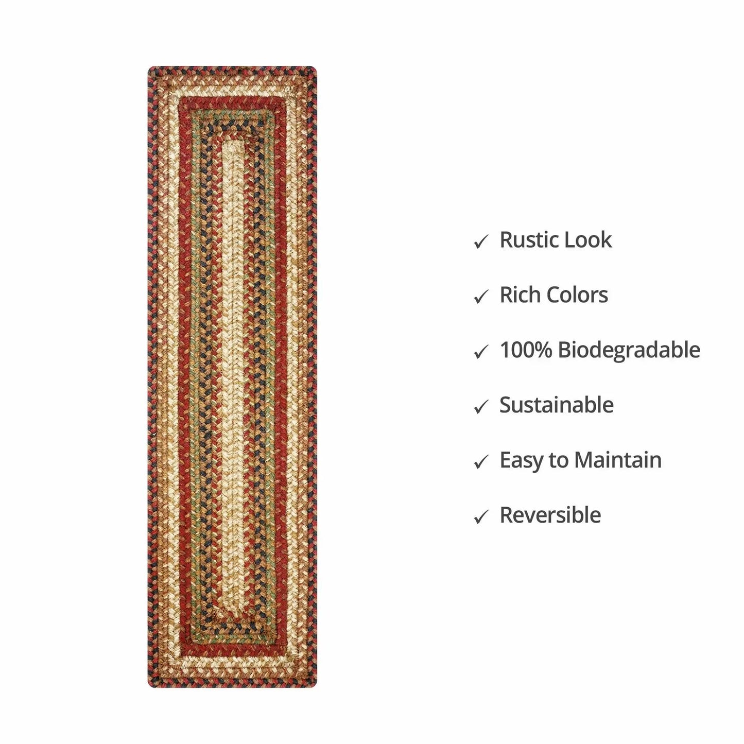 Gingerbread Jute Stair Tread