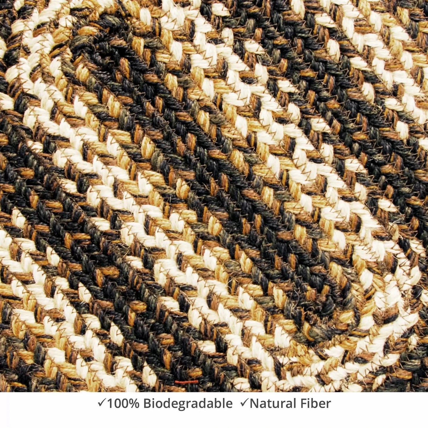 Kilimanjaro Black - Color Jute Stair Tread