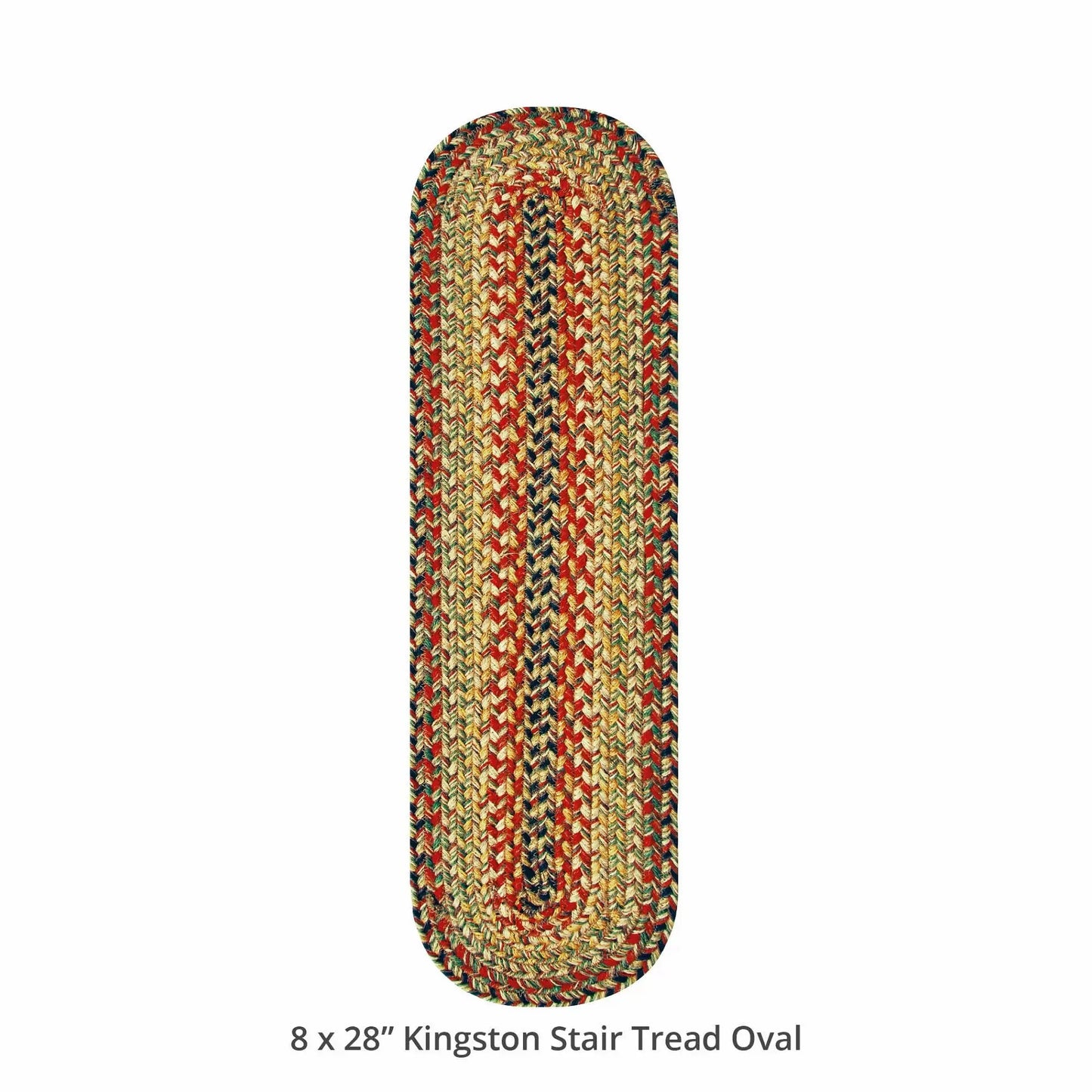 Kingston Multi Color Jute Stair Tread