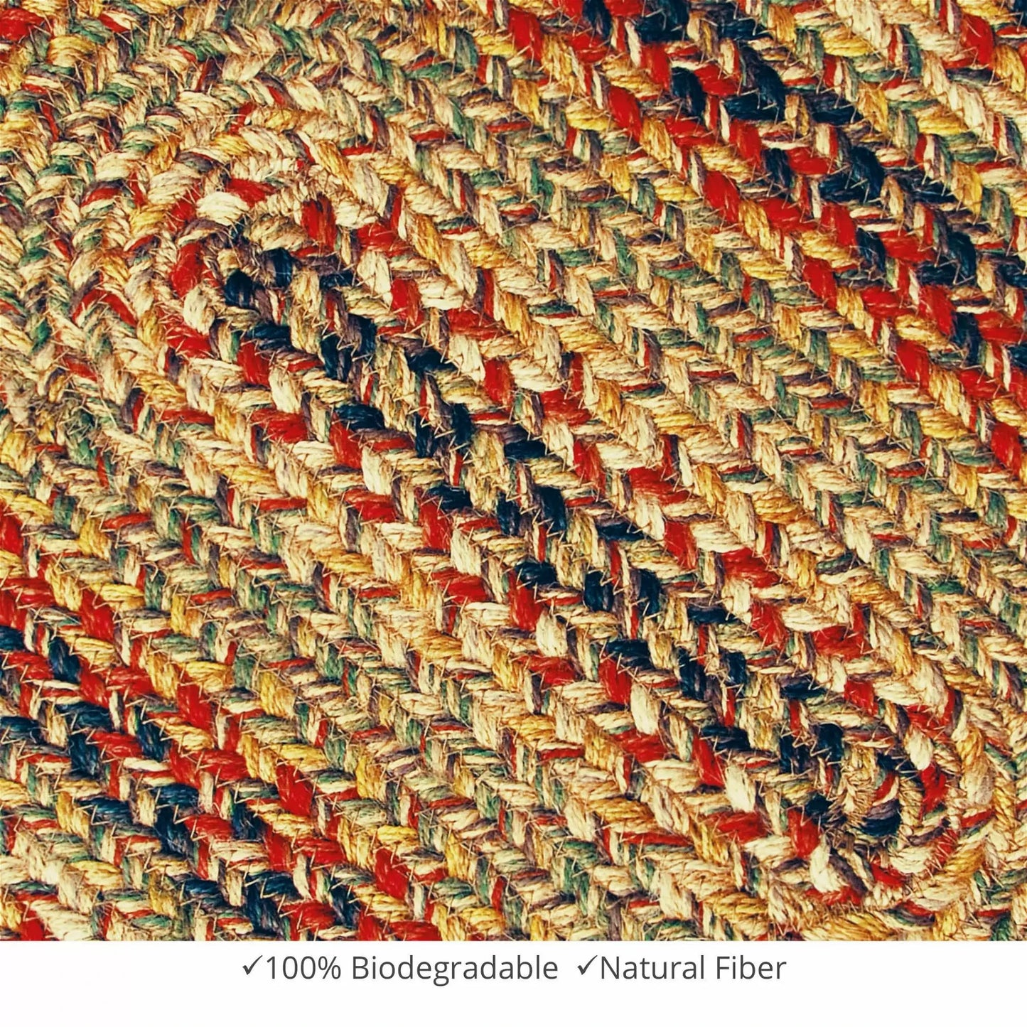 Kingston Multi Color Jute Stair Tread
