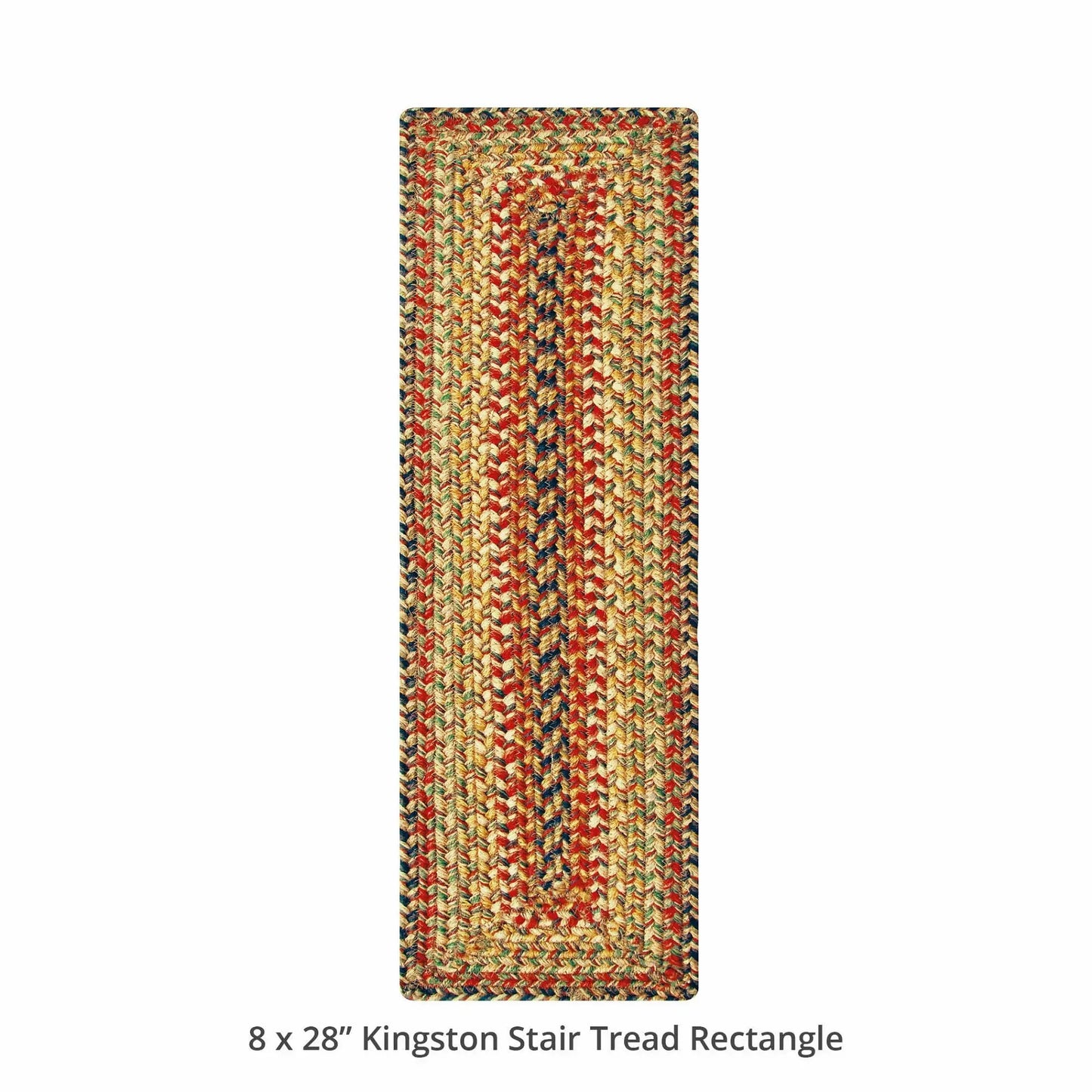 Kingston Multi Color Jute Stair Tread