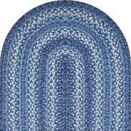 Blue Braided Rugs