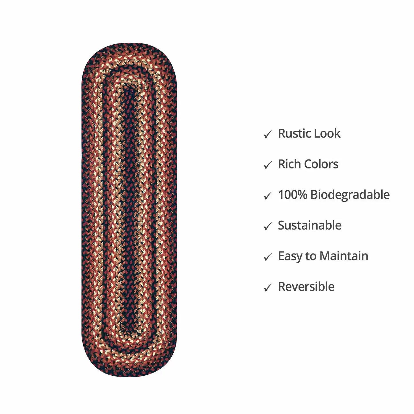 Prescott Jute Stair Tread