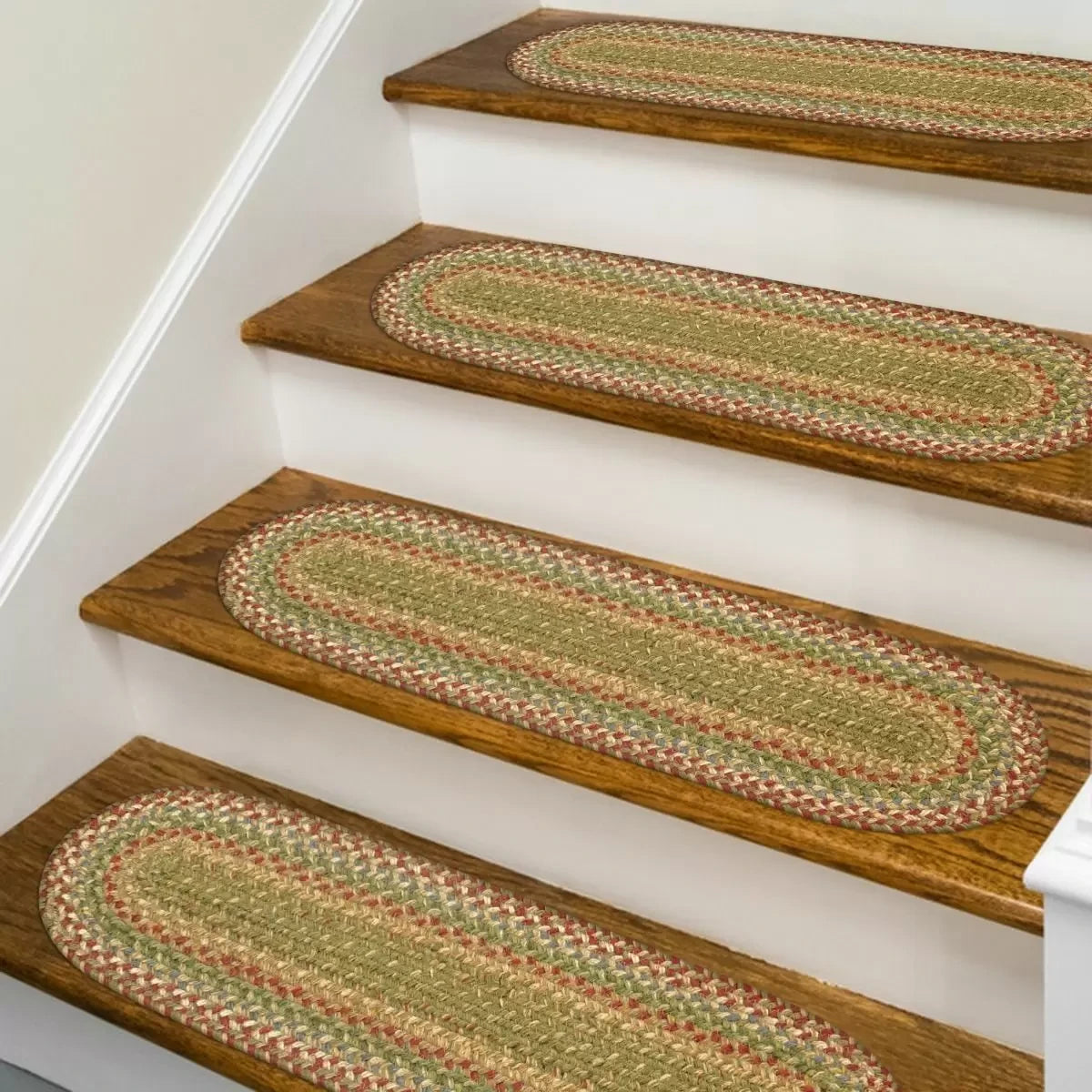 Azalea Multi Color Jute Stair Tread