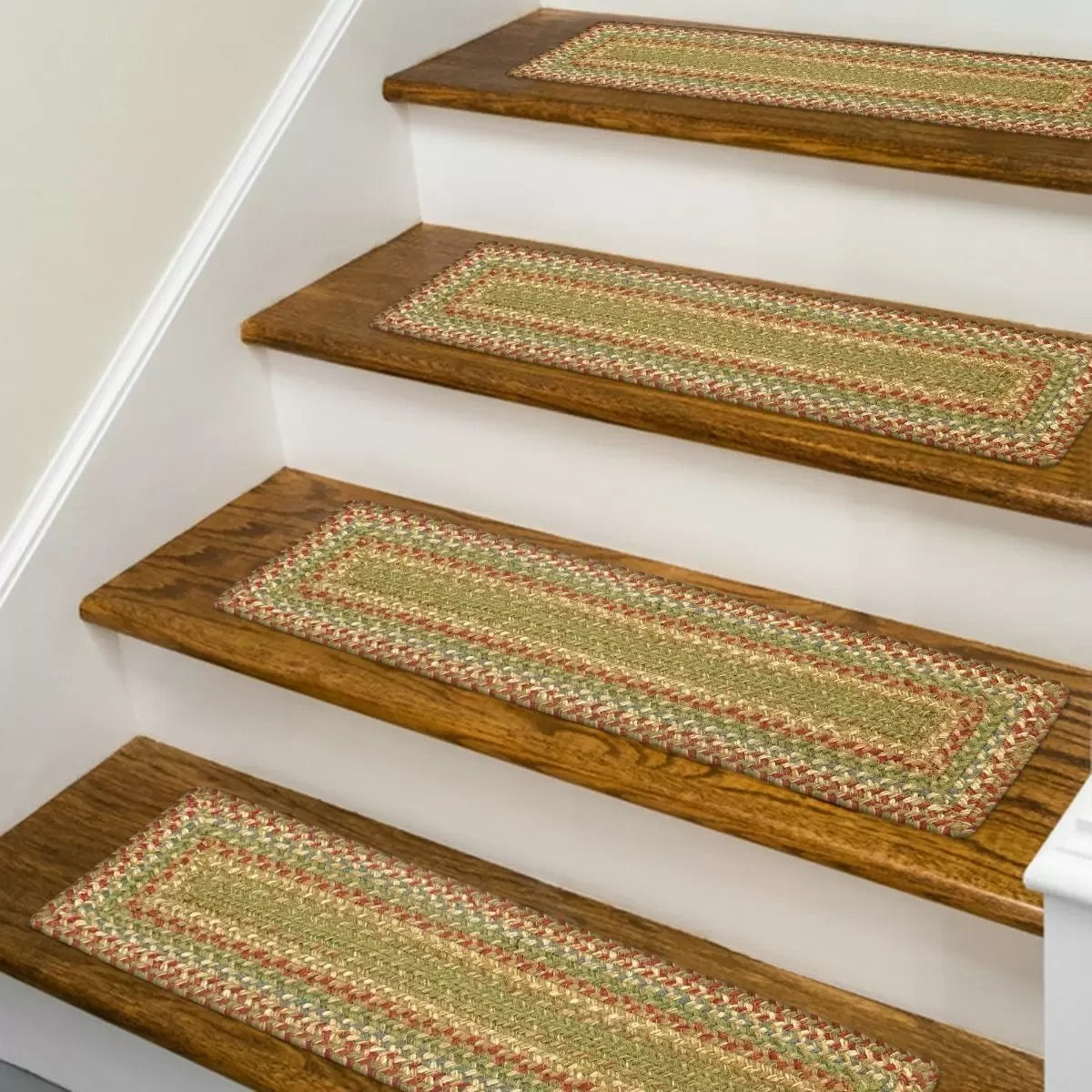Azalea Multi Color Jute Stair Tread