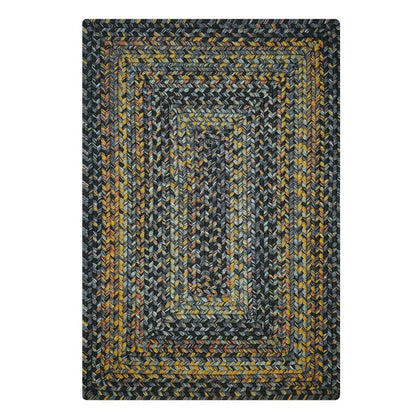 Black Forest Outdoor Braided Rectangular Rugs - Braided-Rugs.com