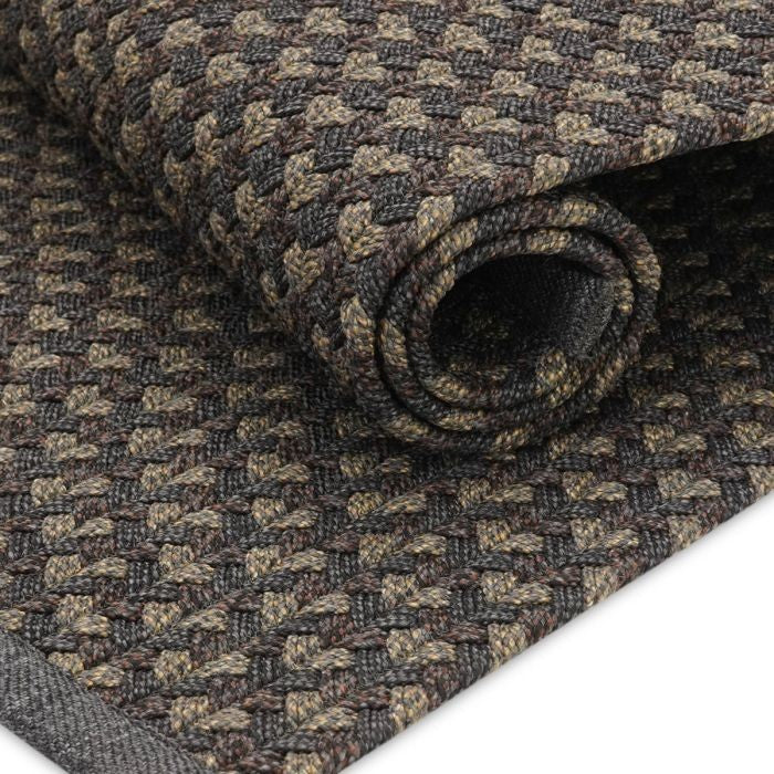 Homespice Black Galaxy Luxuria Braided Rugs