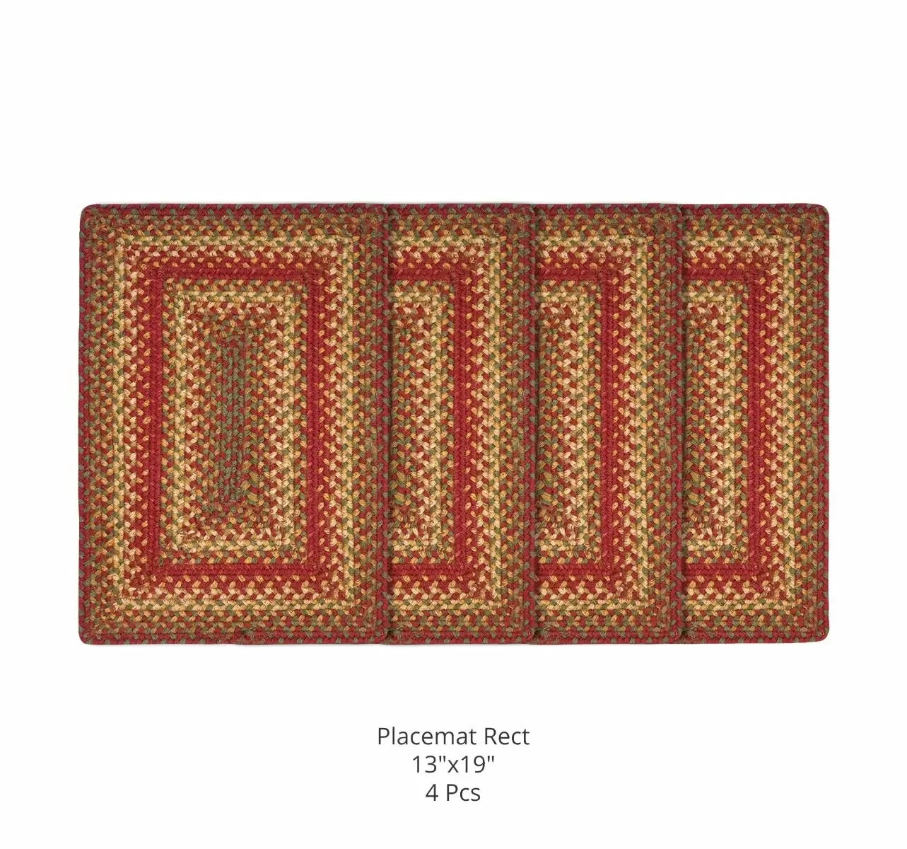 Cider Barn Red Jute Braided Accessories