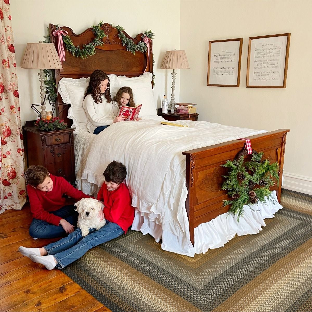 Cocoa Bean Brown and Black Cotton Braided Rectangular Rugs