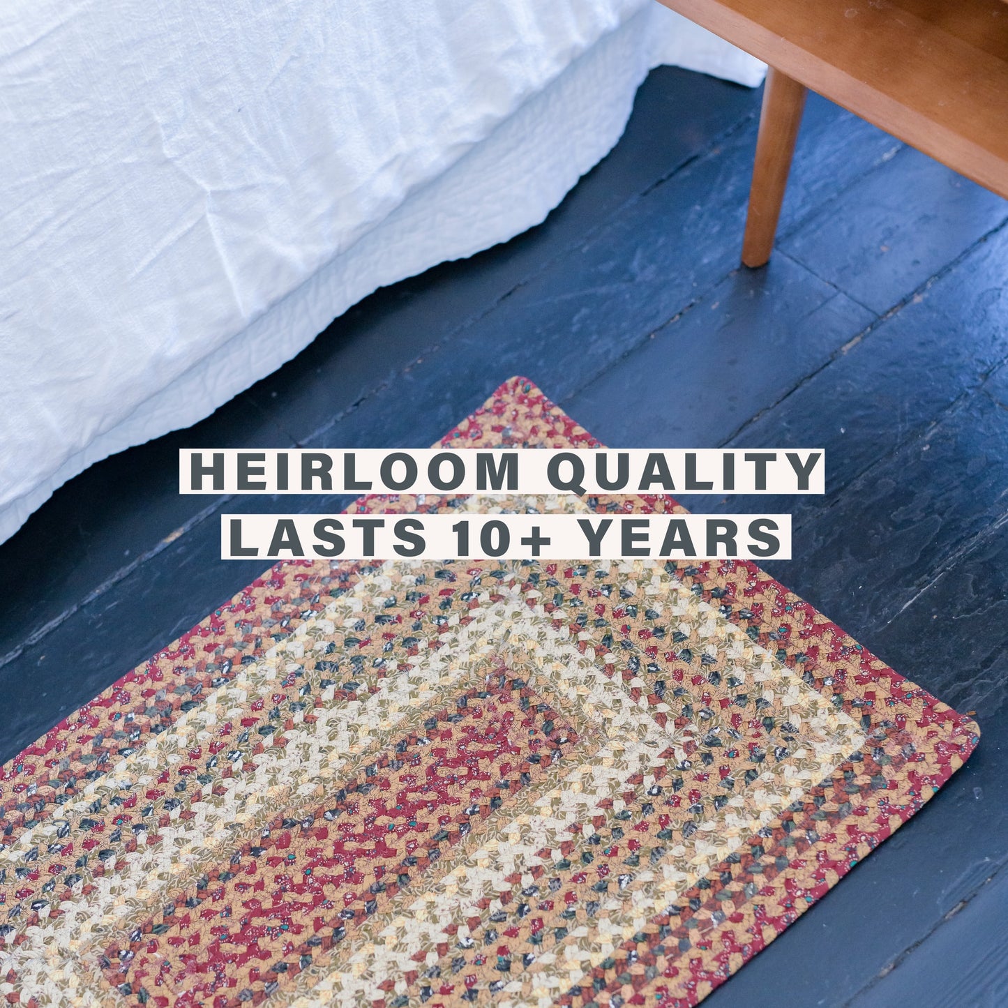 Pumpkin Pie Multi Color Cotton Braided Rectangular Rugs