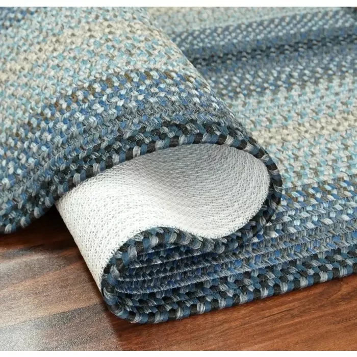 Non Slip, Waterproof Rug - Blue Oasis - Entryway, Kitchen, Bathroom