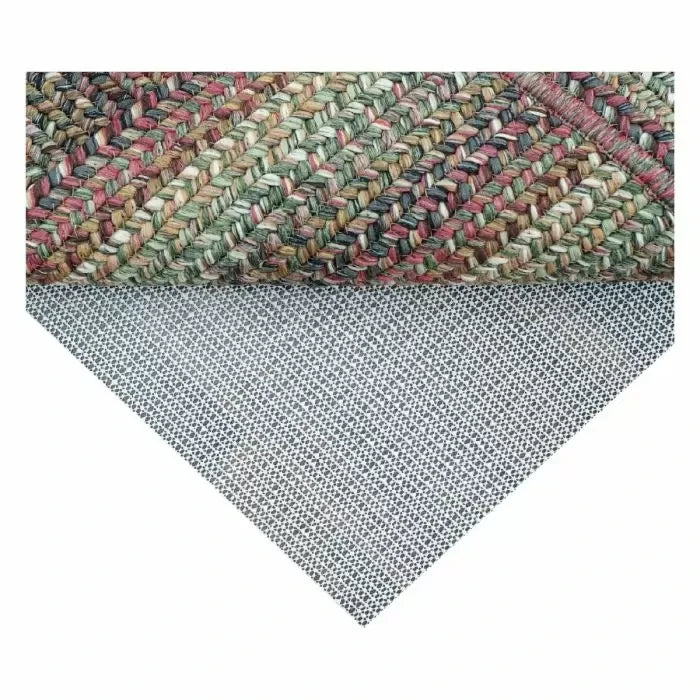 Homespice Trailside Rectangle Ultra Durable Rug With Rug Pad