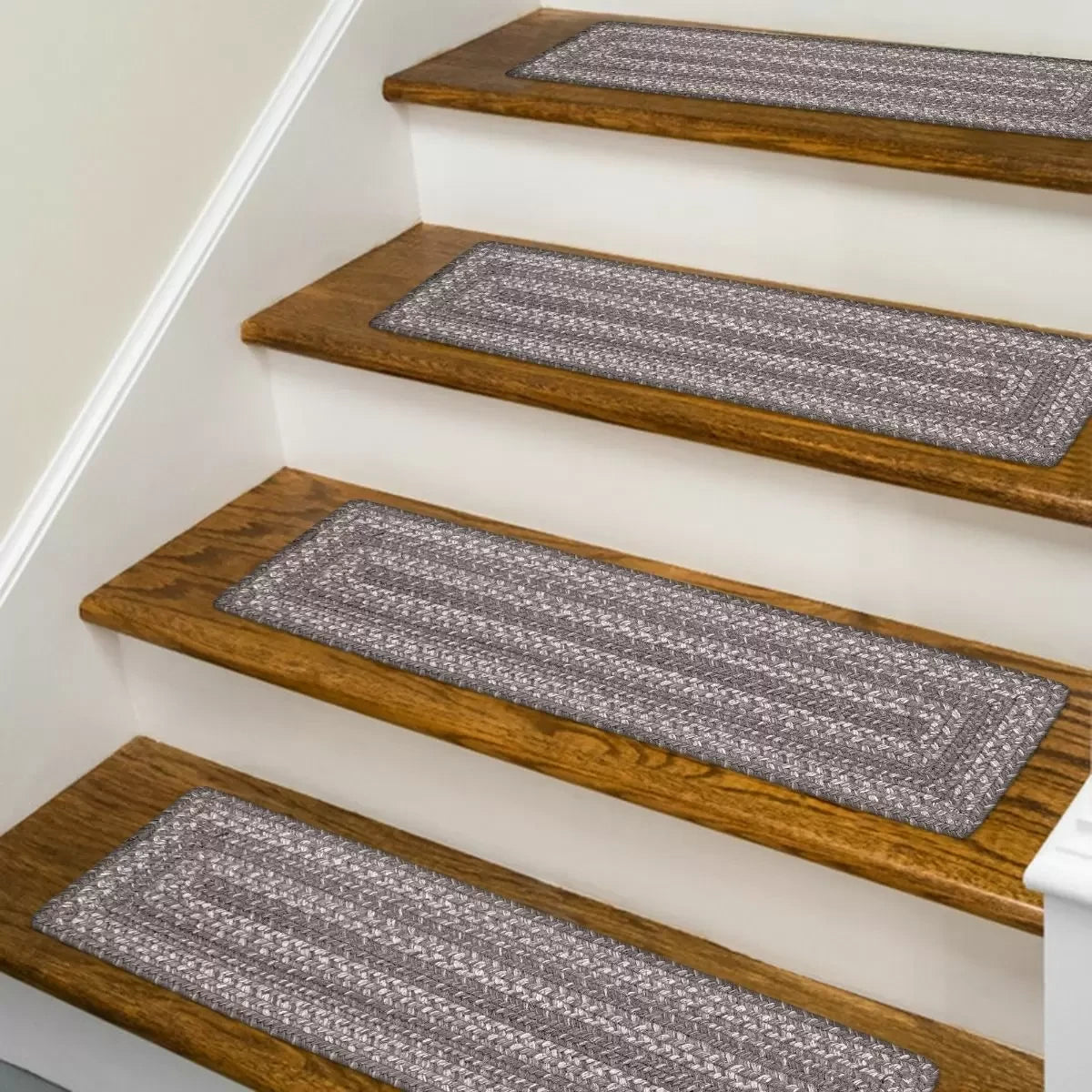 Grey Cloud Jute Stair Tread