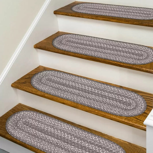 Grey Cloud Jute Stair Tread