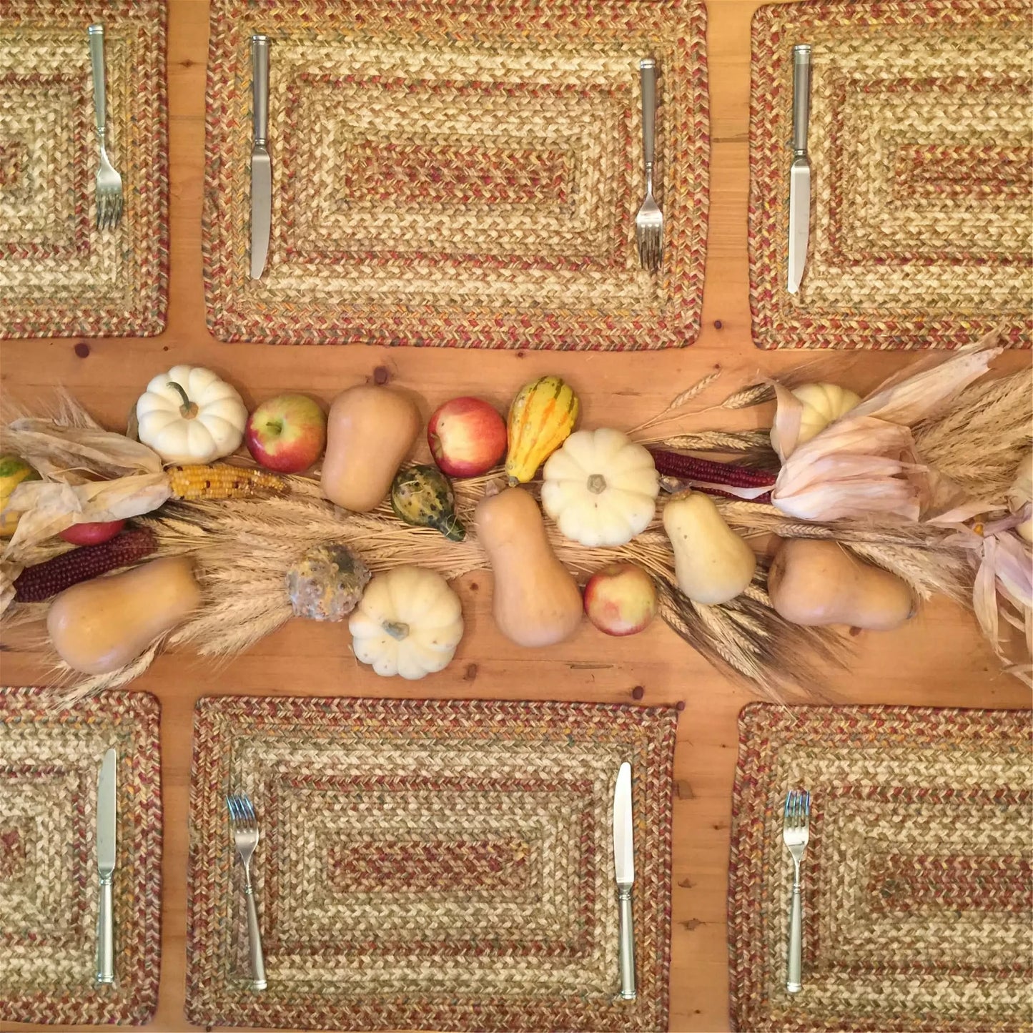 Harvest Beige Jute Braided Accessories
