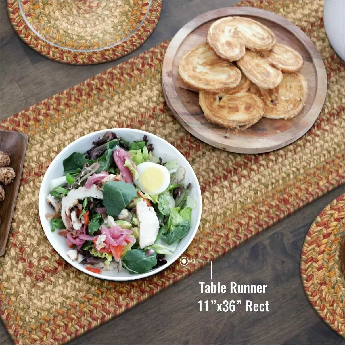 Harvest Beige Jute Braided Accessories