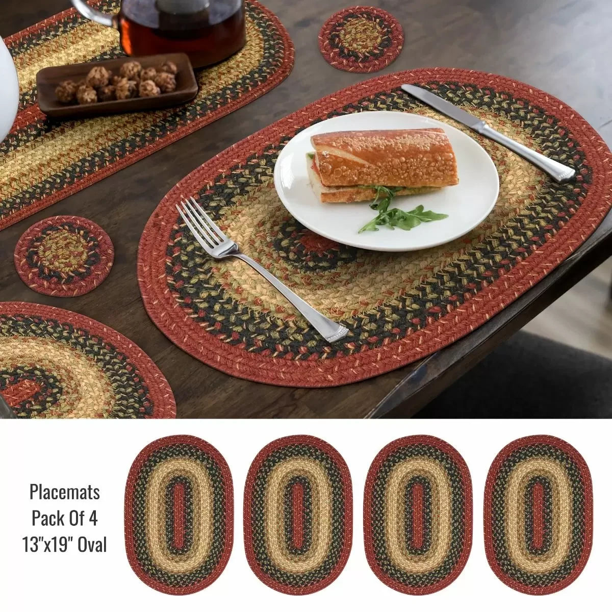 Highland Multi Jute Braided Accessories