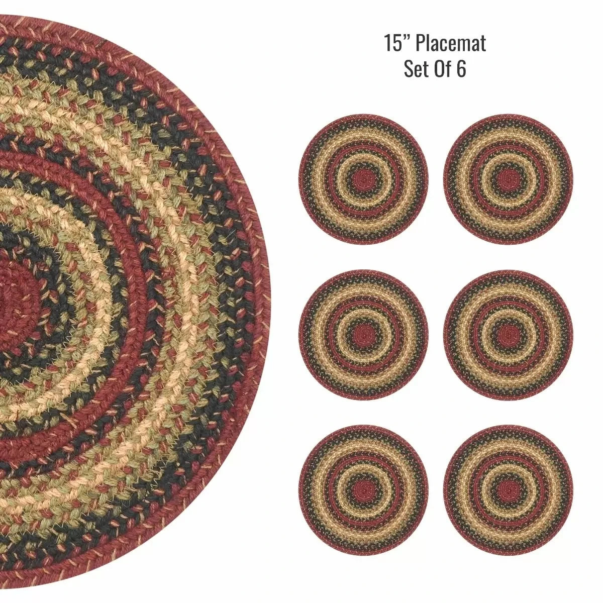 Highland Multi Jute Braided Accessories