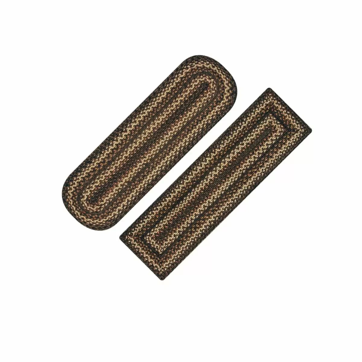 Kilimanjaro Black - Color Jute Stair Tread