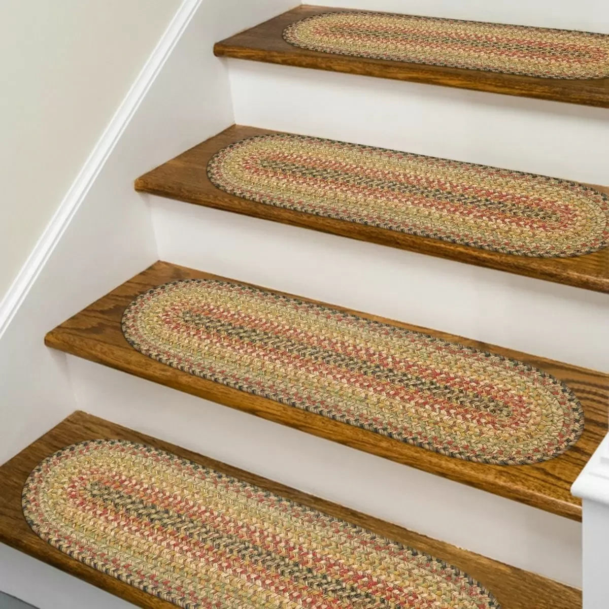 Kingston Multi Color Jute Stair Tread