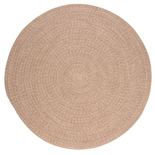 Tremont Oatmeal Outdoor Braided Round Rugs