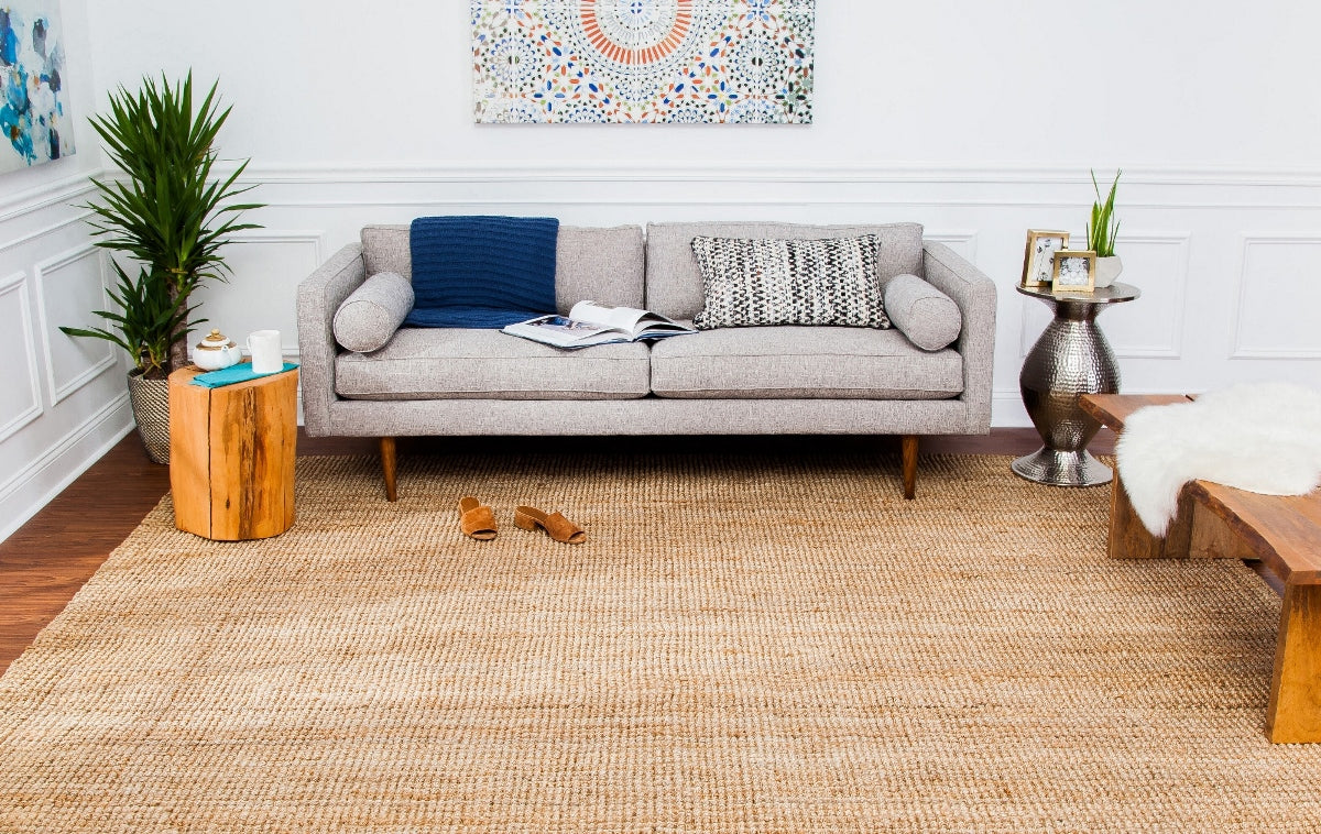 Andes Rectangular Jute Braided Rug