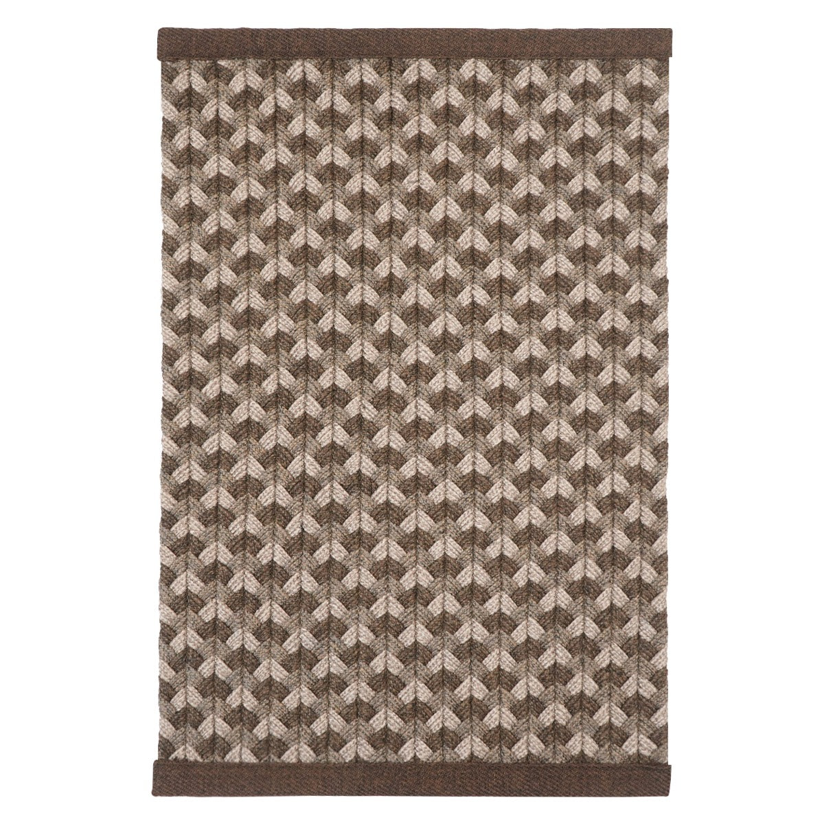 Homespice Brown Stone Luxuria Braided Rugs