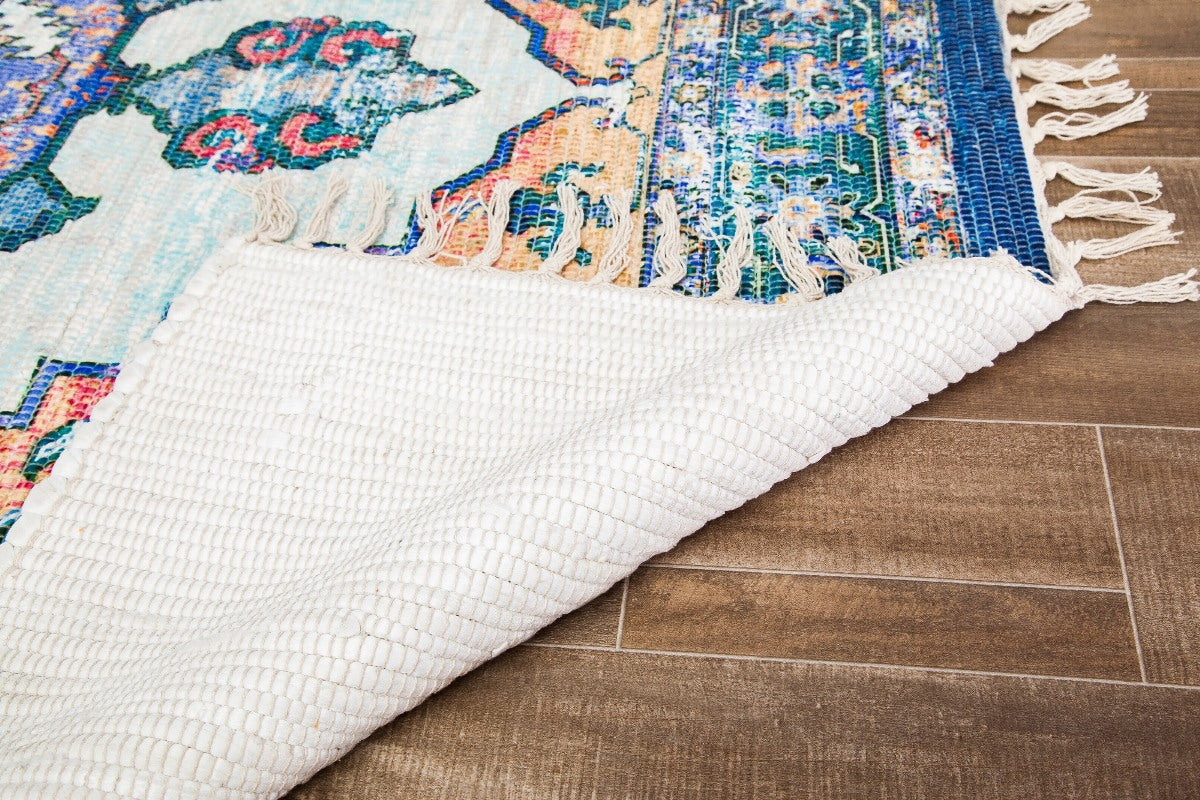 Kuba Distressed Rectangular Ultra Durable Braided Rug