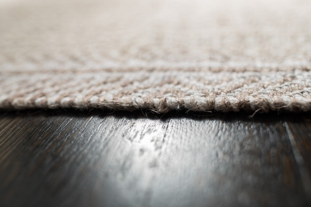 Lazy Lightning Rectangular Cotton Braided Rug