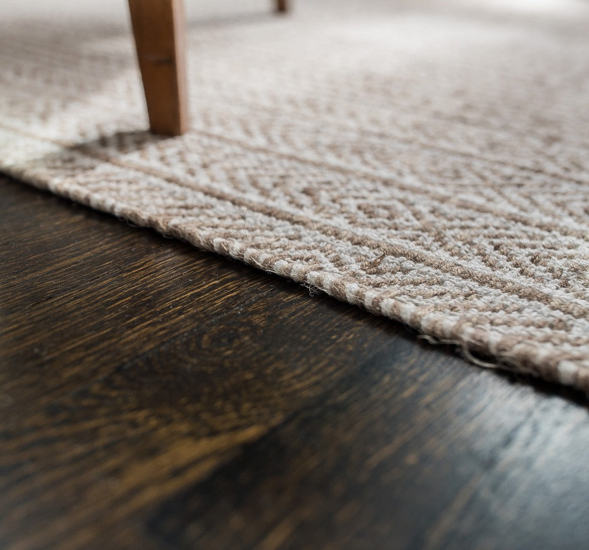 Lazy Lightning Rectangular Cotton Braided Rug