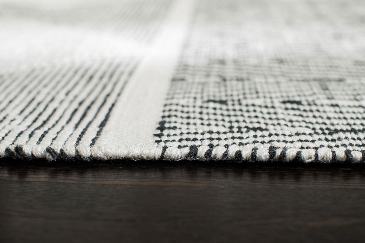 Oboto Hand-Loomed Tribal Rectangular Ultra Durable Braided Rug