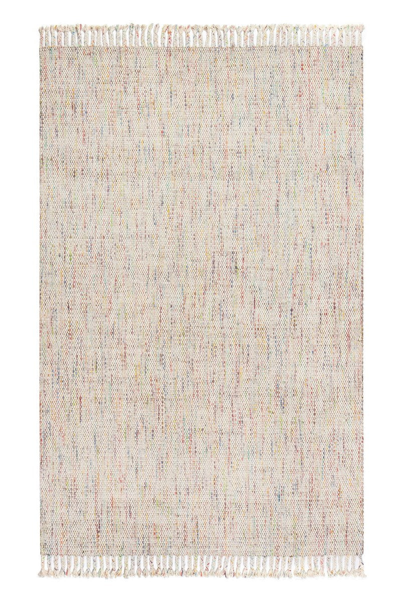 Parthi Multicolored Rectangular Jute Braided Rug