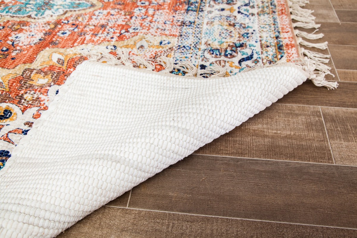 Taftan Distressed Rectangular Ultra Durable Braided Rug