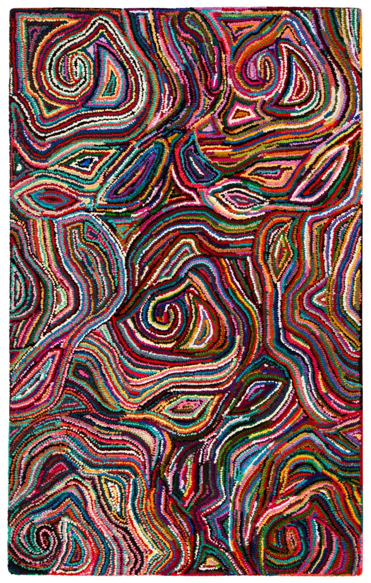 Tigres Rectangular Cotton Braided Rug