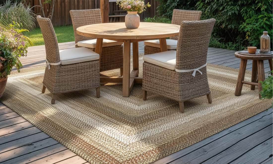 Best Brown Braided Rugs for Dining Room