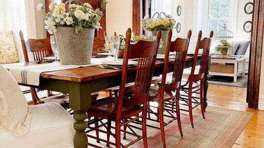 Braided Rugs for a Welcoming Fall Table