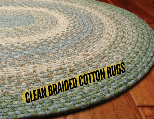 How to Clean Braided Cotton Rugs
