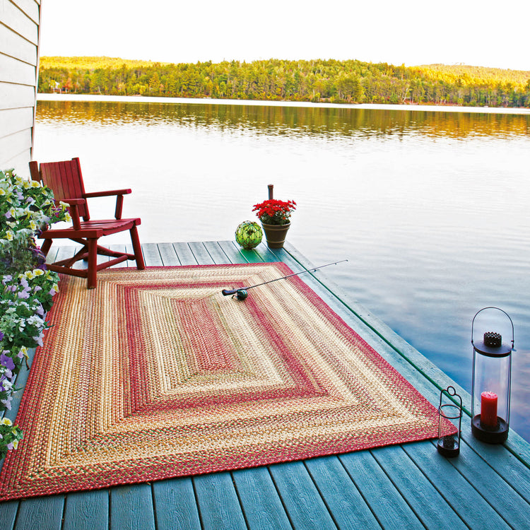 Ultra-Durable Indoor/Outdoor Braided Rugs