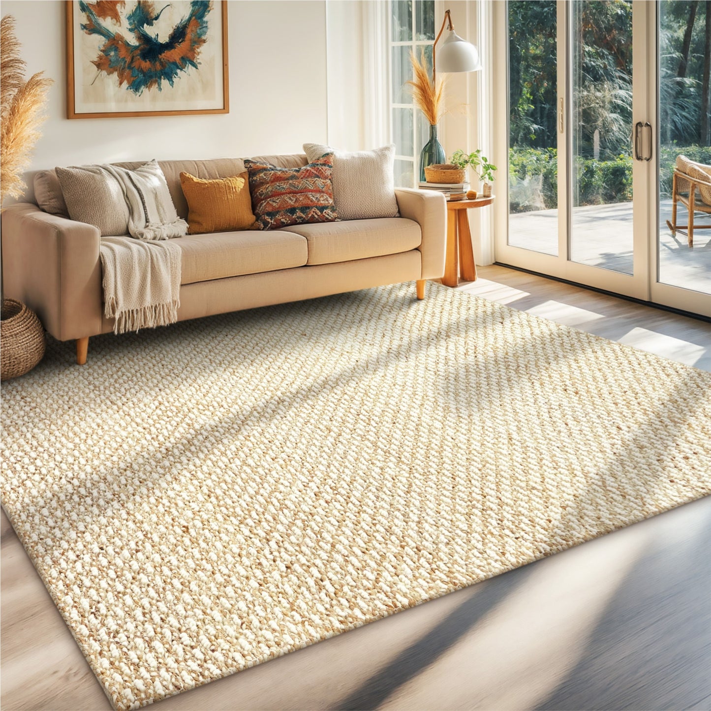 Saddleback Farmhouse Rectangular Braided Rug