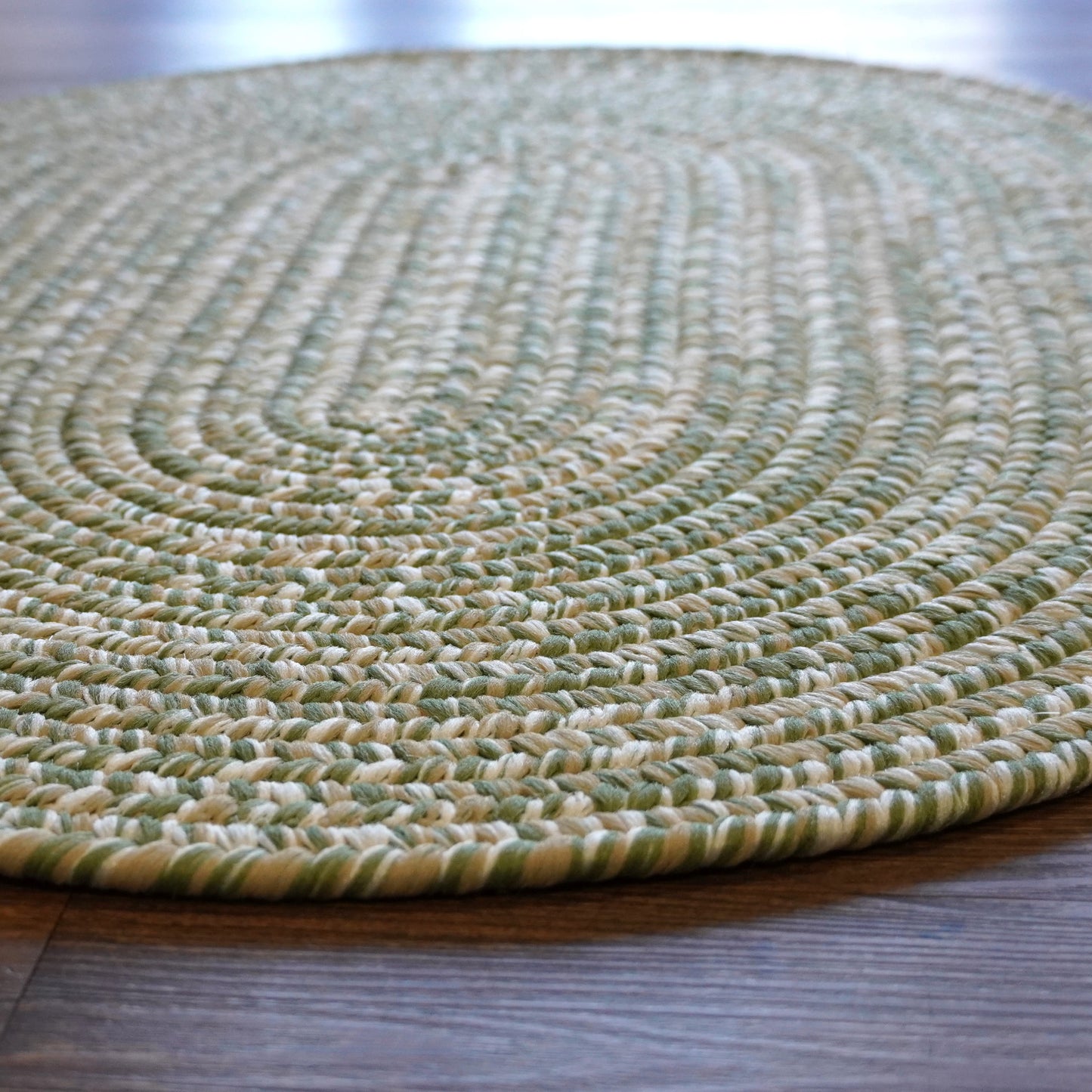 Mystic Woven Tweed Palm Bay Oval Braided Rug