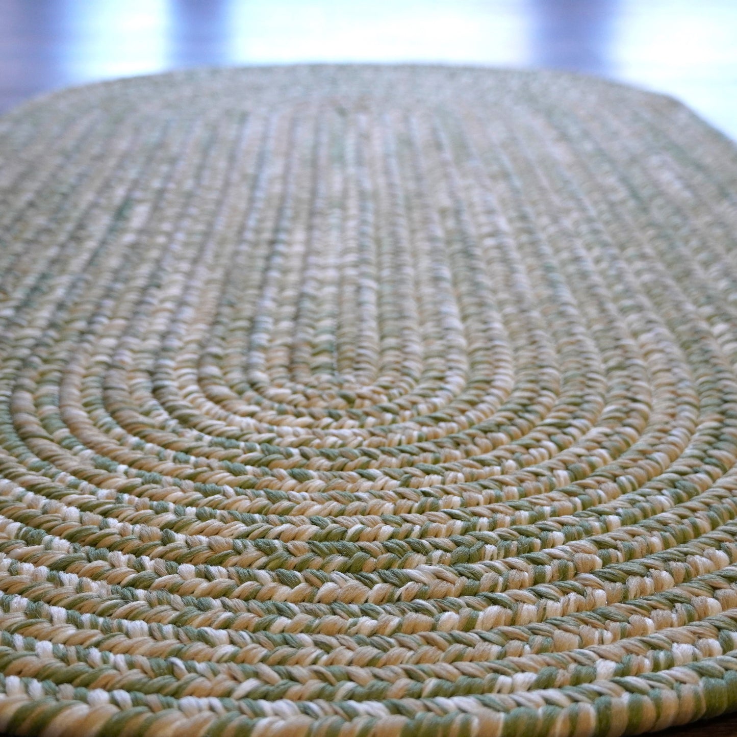 Mystic Woven Tweed Palm Bay Modern Farmhouse Oval Runner