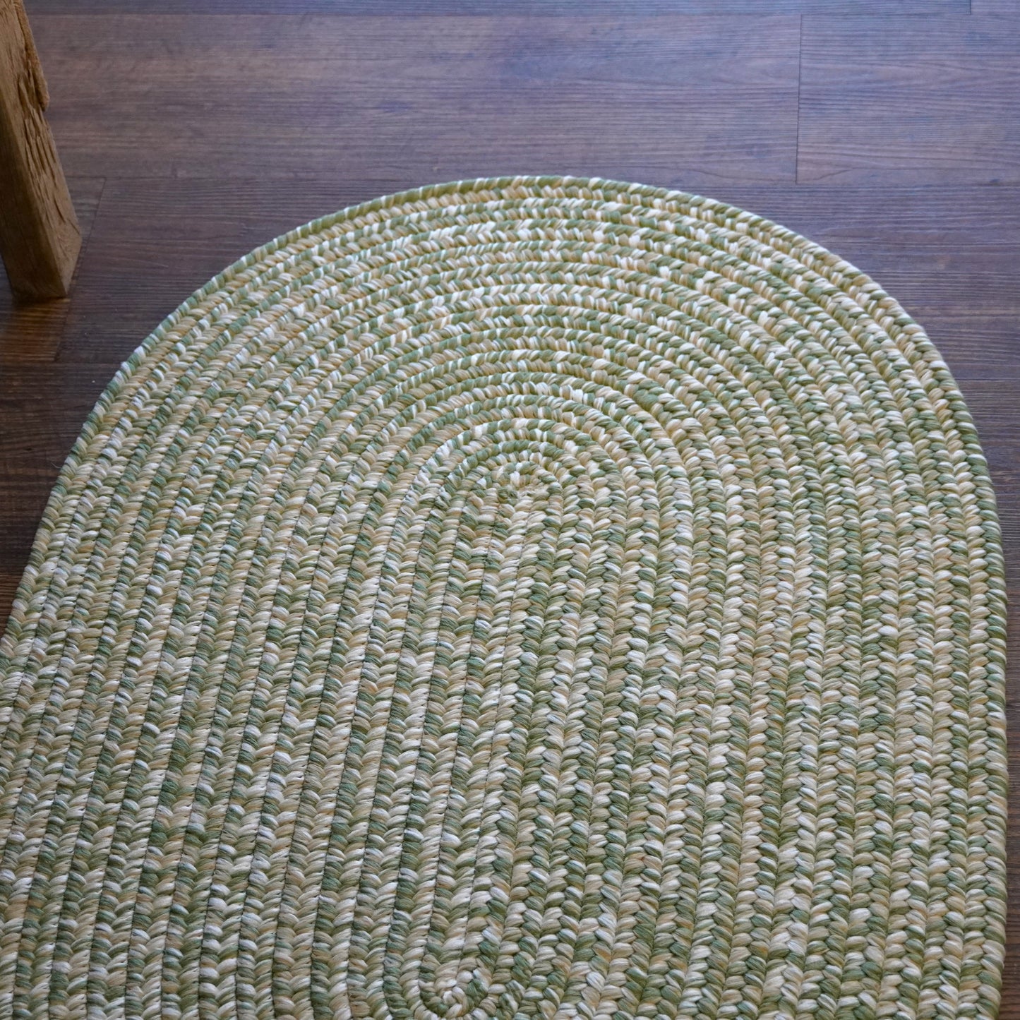 Mystic Woven Tweed Palm Bay Oval Braided Rug