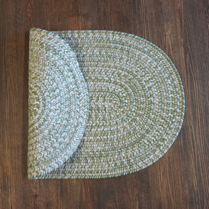 Mystic Woven Tweed Palm Bay Oval Braided Rug