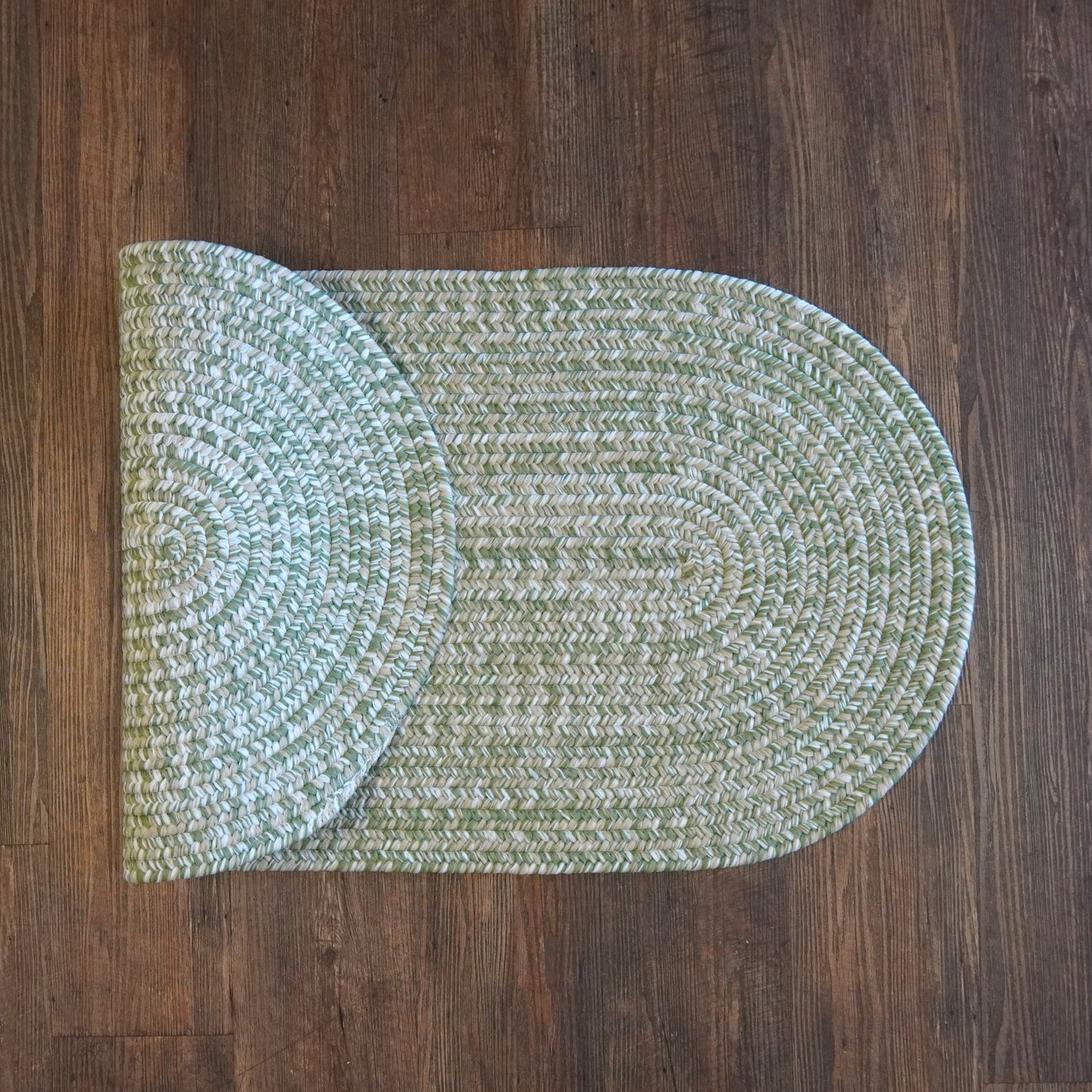 Mystic Woven Tweed Palm Bay Modern Farmhouse Oval Runner