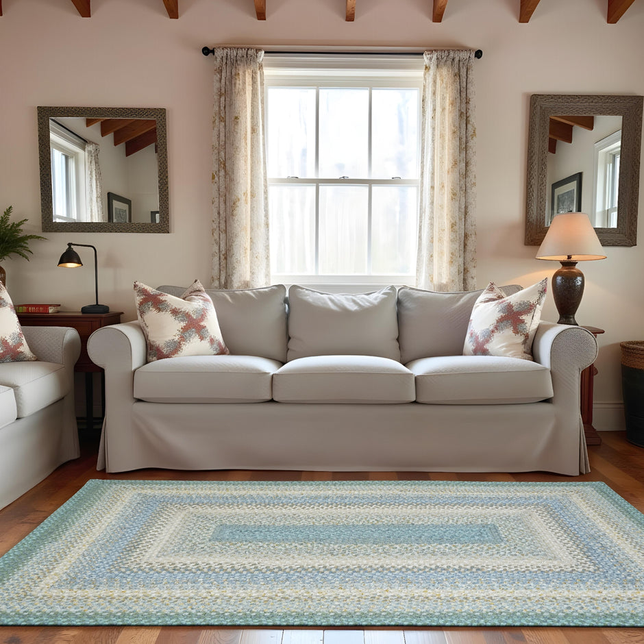Blue Braided Rugs: Navy, Kitchen, Living Room, Bedroom - Shop Stunning ...