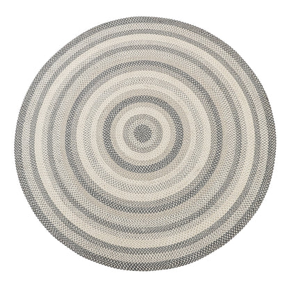 Birch Ivory Jute Braided Round Rugs